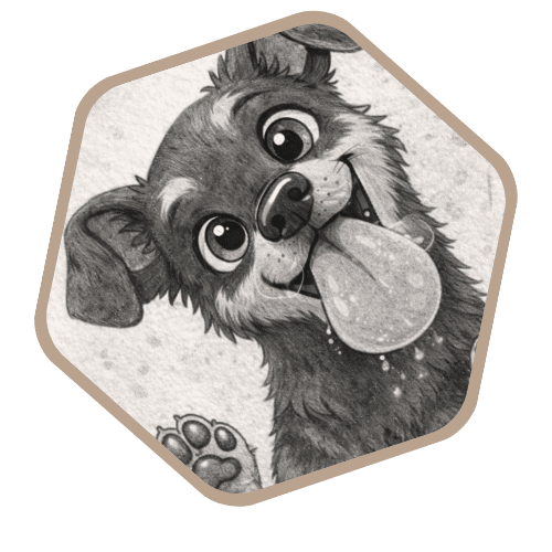 Icône du site Croc'Adabra représentant Arya, un berger créole.