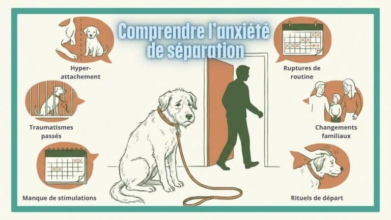 Anxiété de séparation du chien : la méthode concrète pour enfin partir sereinement (sans culpabiliser)